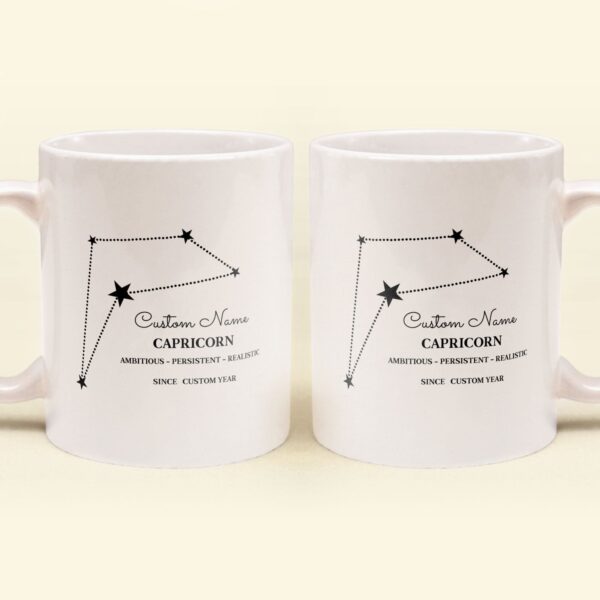 Capricorn Mug - Personalized Mug - Birthday Gift For Friends And Family