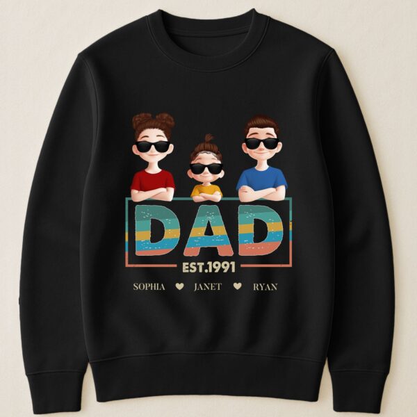 Dad Vintage Style - Personalized Shirt - Image 3