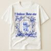 Dog Memorial Toile De Jouy I Believe There Are Angels Among Us - Personalized Shirt
