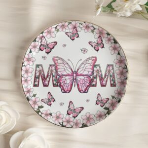 Mom Gifts Stained Glass Style - Personalized Jewelry Dish