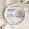 The Best Mommy Belongs To Me First Mom New Mom Gift Ver 2 - Personalized Photo Jewelry Dish