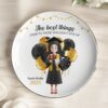 The Best Things Come To Those Who Don't Give Up - Personalized Jewelry Dish