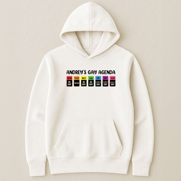 The Gay Agenda - Personalized Shirt - Image 6