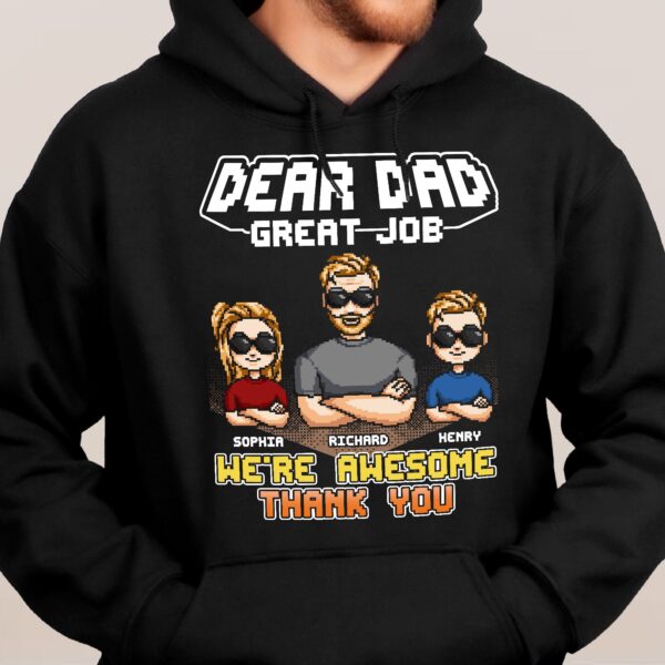 We're Awesome Dad - Personalized Shirt - Image 6