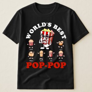 World's Best Pop-Pop - Personalized Shirt