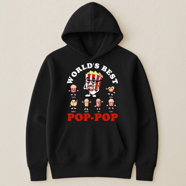 World's Best Pop-Pop - Personalized Shirt - Image 5